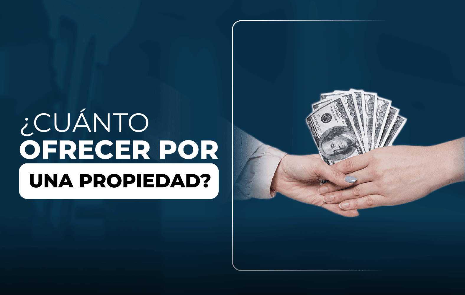 ¿Cuánto debo ofrecer por una propiedad?