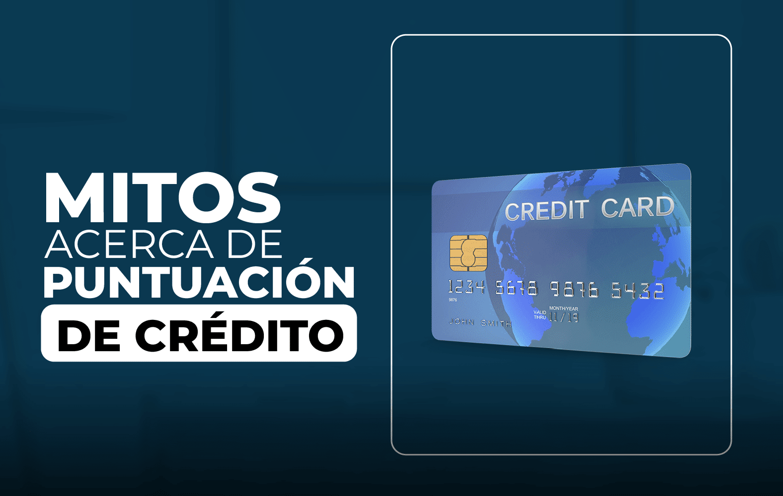 Algunos mitos sobre la puntuación de crédito